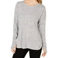 thumbnail image 2 of Ideology Womens Heathered Activewear T-Shirt, 2 of 2