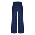 thumbnail image 6 of Juslio Women Pants High Waist Corduroy Casual Comfortable Wide-Leg Pants, 6 of 8