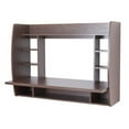 thumbnail image 5 of Wall Mount Laptop Office Desk with Shelves, 5 of 6
