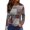 283#Pink, variant on Sweaters for Women Long Sleeve Tops Round Neck Loose Casual Blouses Cyan 3XL