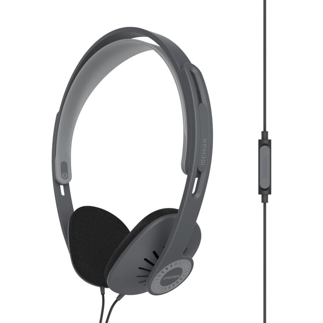 Koss KPH30iK Auriculares on-Ear, microfono en linea y contro