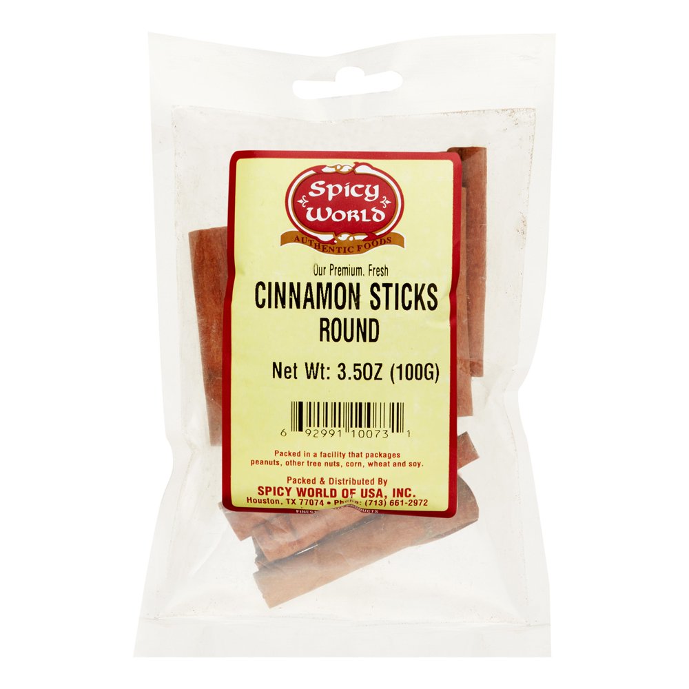 Spicy World Cinnamon Sticks Round, 3.5 oz