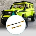 thumbnail image 4 of Brazo de enlace de dirección de metal Termina de la barra de tirón 1/12 Crawler Stimbing Truck Modificación de la mejora de la mejora Repuesto de las piezas para MN D90 99S Dorado 2 piezas Sweethay FN001386-01, 4 of 7