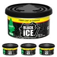 thumbnail image 2 of LITTLE TREES Car Air RE32Freshener Fiber Can Provides a LongLasting Scent for Auto or Home Adjustable Lid for Desired Strength Black Ice 4 Air Fresheners, 2 of 3