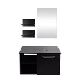 thumbnail image 2 of ELECWISH 28 in Bathroom Vanity with Sink Cabinet Wall Mounted Mirro w/ 2 Shelf Storage, 2 of 12