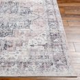 thumbnail image 3 of BoutiqueRugs Luca Traditional Runner Rug - Machine Washable - White, Blush, Gray - 2'6" x 8' Runner, 3 of 8