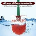 thumbnail image 3 of Creative Cherry-Shaped Toilet Brush with Holder & Long Handle, Thick Bristle Bathroom Cleaning Tool for Deep Clean, Rust Resistant & Leakproof - Red, 3 of 7
