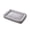 Grey, variant on CSStudio Rectangle Bolster Pet Bed, Soft Striped Fabric Crate Mat, High Density Sponge Sleeping Nest, Anti- Warm Rest Bed for Medium Large Dogs and Cats