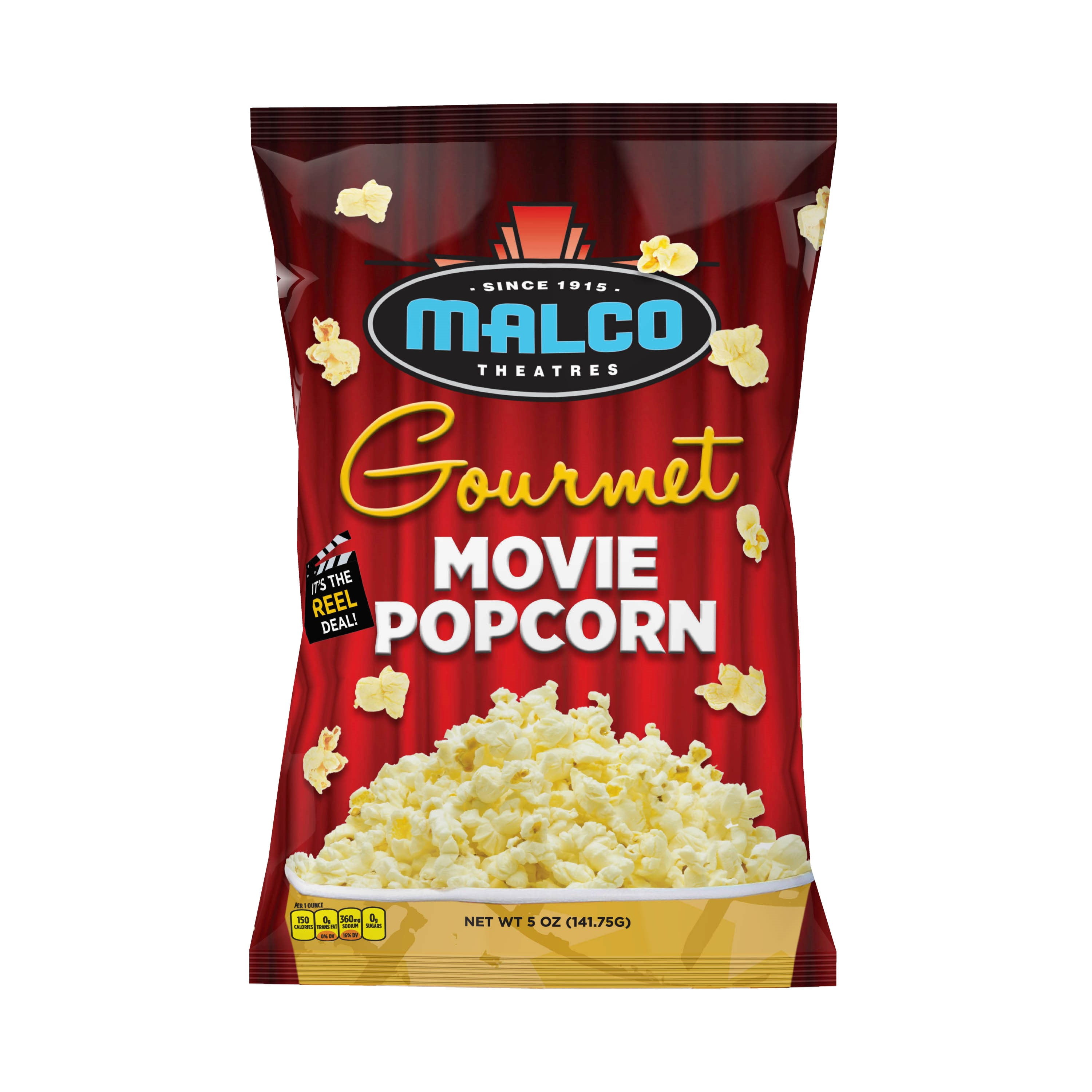 (4 pack) Malco Gourmet Movie Popcorn 5 oz