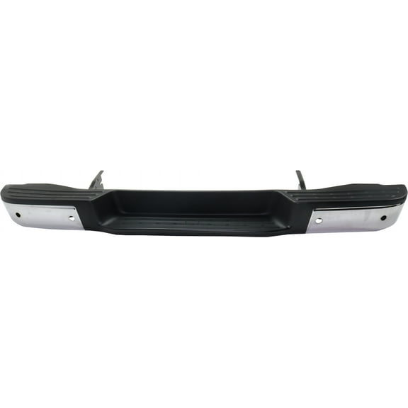 Step Bumper Compatible with 2012-2021 Nissan NV1500 NV2500 Chrome