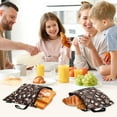 thumbnail image 7 of Haosy 3 Pack Reusable Ziploc Bags BPA Free Healthy Food Storage Bag Leakproof Sandwich Snack Freezer Bags Coffee Beans, 7 of 7