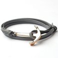 thumbnail image 2 of Pulsera clásica de ancla de oro antiguo para hombre Accesorios de joyería Nauti--10-Código de modelo 11107 10, 2 of 4