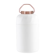 Tusjiain 20 oz White Stainless Steel Insulated Thermos