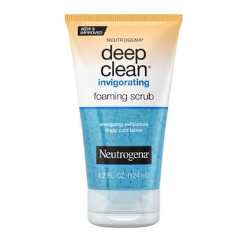 Neutrogena Deep Clean Glycerin Face Scrub, 4.2 fl oz