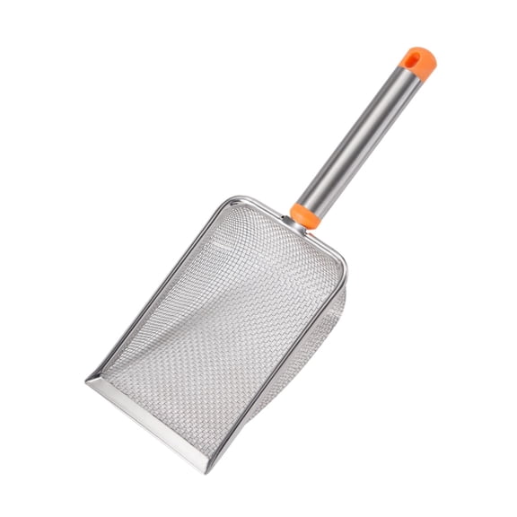 Serenable 2xCat Litter Scoop Sifter Litter Scooper Metal for Rabbits Pets Supplies Bunny Mesh 3.8X3.8mm