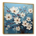 thumbnail image 2 of Designart "Vitality Of Dogwood Blooms In Expressionism I" Dogwood Floater Framed Wall Decor, 2 of 5