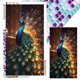thumbnail image 1 of 5D DIY Taladro Diamante Pintura Pavo Real Kit Del Arte 40x70cm, 1 of 9