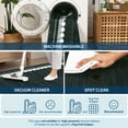 thumbnail image 5 of Washable 8x10' Area Rug – Soft Neutral Non Slip Large Rug with Rubber Back, Low Pile Stain Resistant – Modern Carpet for Living Room, Bedroom, Dining Room, Farmhouse, 5 of 8
