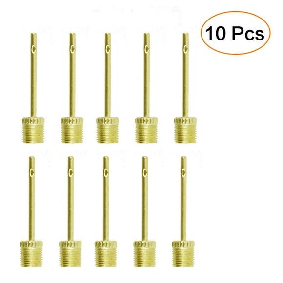 Fameei:Ball gas needle American standard stainless steel pump needle 10pcs (gold)