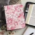 thumbnail image 4 of FOR U DESIGNS Cherry Blossom Bible Case with Shoulder Strap Bible Carrying Bag for Men Size X-Large Lightweight PU Sturdy Bible Protective Carrier Multifunctional Crossbody Backpack Bag Purse, 4 of 7