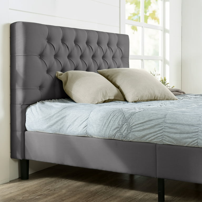 Zinus misty upholstered platform bed frame discount