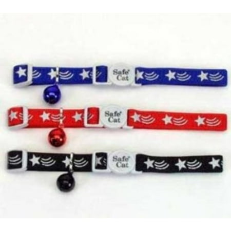 Reflective Adjustable Safety Cat Collar Multi-Colored