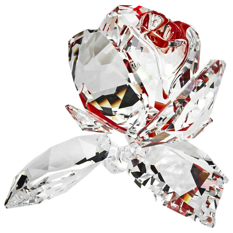 【SWAROVSKI】 スワロフスキー ブロッサミングローズRed Swarovski Blossoming Rose - Red Ornament - Walmart.com
