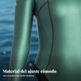 thumbnail image 2 of Abbraccia Traje de neopreno para mujer de alto estiramiento, escote bikini, espalda descubierta, surf, apnea, natación, 2 of 6