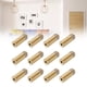 thumbnail image 1 of Clavo de separación de vidrio, 12 piezas de tornillos de separación Señal de pared inoxidable Hardware de montaje de separación Tornillos de separación optimizados para la excelencia, 1 of 9