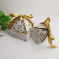 thumbnail image 3 of Caja de dulces con forma de pagoda, regalo de recuerdo, cajas de chocolate con cintas, boda, cumpleaños de niños, baby shower, suministros para fiestas, 8,5 x 3,5 x 7 cm, 3 of 5