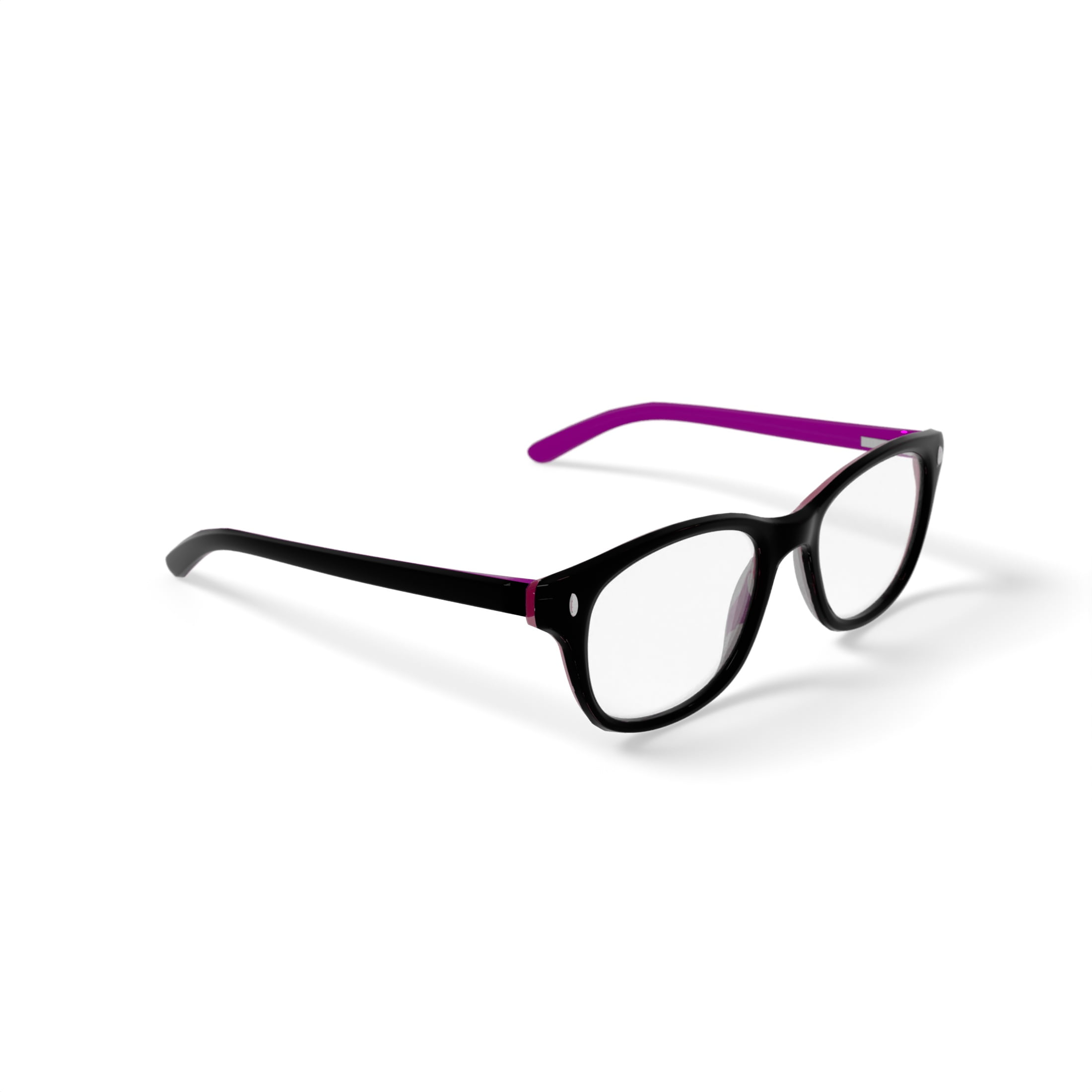 Contour Women's FM13041 Square Prescription Eyeglasses with Case