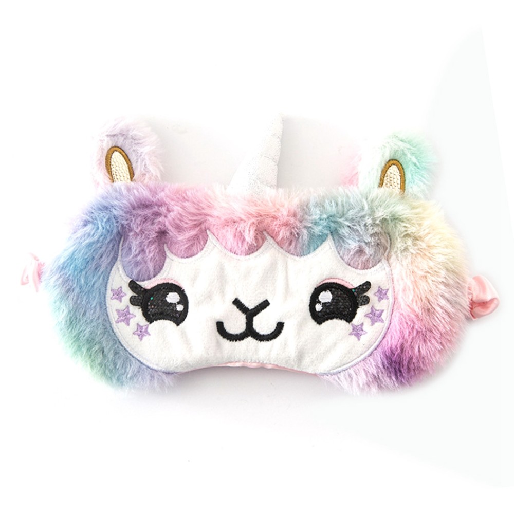 Magik Unicorn Eye Mask Soft Plush Sleep Masks Home Sleeping