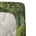 thumbnail image 3 of Ambesonne Colorful Fitted & Top Sheet Set with Shams, Fall Forest Landscape, Multicolor, 3 of 4