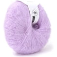 thumbnail image 1 of Fil de Laine Angora Doux Tricoté Long Chaud avec un Crochet Populaire pour Tissage DIY (Violet), 1 of 5