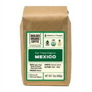 Boulder Organic Mexico Organic & Fair Trade Single Origin Whole Bean Coffee, Medium Roast, 12 oz. Bag, Roast to Order