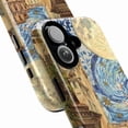 thumbnail image 2 of Venice Gondola Moonlight Phone Case, Romantic Cityscape Starry Night Art Aesthetic Phone Cover for iPhone 16 15 14 13 12 11 Pro Max Plus Mini, 2 of 6