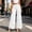 White, variant on Women's Lace Cutout Embroidered Patchwork Jean High Waist Wide Leg Denim Pant with 4 Pockets Casual Fashion Work Daily Streetwear for Women Blue M