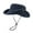 Navy, variant on Generic Fashionable Western Sun Hat For Women Breathable Wide Brim Boonie Hat Outdoor Mesh Cap For Travel Fishing