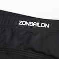 thumbnail image 3 of TANBOM Men's Bulge Enhancing Briefs Mesh Nylon Underwear Black/Dark Gray/Blue/Gray M 4-Pack, 3 of 6