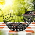 thumbnail image 6 of Porcelain Steel Charcoal Ash Basket Fits for Large Big Green Egg Grill, Kamado Joe Classic, Pit Boss, Louisiana Grills, Primo Kamado Grill and Large Grill Dome, 6 of 7