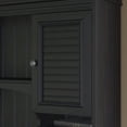 thumbnail image 4 of Fairview L Shaped Desk 4 Pc Set with Storage in Antique Black - Engineered Wood, 4 of 8