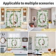 thumbnail image 5 of Spring Botanical Kitchen Curtains Window Panels, Garden Birds Floral Leaves Gray Woodn Insulated Window Treatment Curtain, Grommet Curtains for Bedroom/Living Room/Bathroom, 2 Piece 52"Wx45"L, 5 of 8