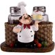 thumbnail image 1 of Tarros de condimentos, 2 piezas, tarros de condimentos, escultura de chef francés, decoración para asar a la parrilla, botellas de especias, frascos, condimentos, suministros para hornear, gadgets, 1 of 5