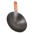 thumbnail image 4 of Minkissy Wok Round Bottom Iron Cooking Utensil with Heat-resistant Design 1Set, 4 of 8