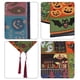 thumbnail image 3 of Camino de mesa de otoño de temporada de 71 pulgadas de largo, 13 x 71 pulgadas, caminos de mesa de feliz Halloween, decoración rústica de Halloween, cubierta de mesa, 3 of 5
