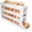 Color 303, variant on Egg Carton with Railing Protection 4-Layer Rolling Egg Rack Fridge Egg Holder Automatic Rolling Diner Restaurant Egg Holder 4 Tiers Egg holder30 Eggs Fridge Egg Rack Large Capacity White