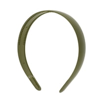 Unique Bargains Classic Frosted Wide-Brimmed Headband for Women for Girls 4.72" ID 1 Pc Green