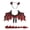 A1, variant on 3Pcs Demon Wing Horns Tail Set,Realistic Red Devil Costume with Wing Tail Horns for Halloween,Masquerade