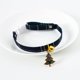 thumbnail image 1 of Collar navideño para gatos con cascabel y calabaza, hecho a mano, con colgante de árbol de Navidad, ajustable para gatos y perros. Suministros para mascotas., 1 of 3