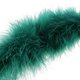 thumbnail image 3 of tirarere de de plumas de pavo de , adornos esponjosos para disfraces, despedida de soltera, de noche, , decoración arte bosque verde, 3 of 8